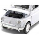 Cochesdemetal.es 1957 Fiat Nuova 500 Blanco 1:24 Welly 22515