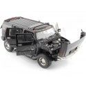 2006 Hummer H2 "Serie de Televisión Navy CSI" Negro 1:18 Highway-61 18013 Cochesdemetal.es