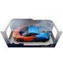 2018 McLaren 600LT Coupe Team Tribute Livery Naranja/Azul 1:18 Solido S1804503