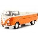 1950 Volkswagen VW T1 Pickup "Surfera" Naranja/Blanco 1:18 Solido S...