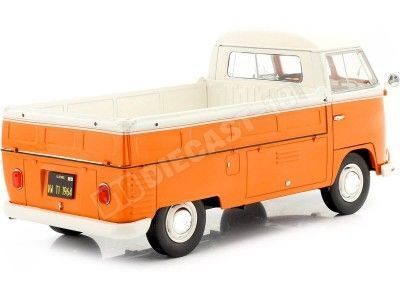 1950 Volkswagen VW T1 Pickup "Surfera" Naranja/Blanco 1:18 Solido S... 2