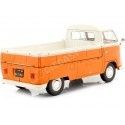 1950 Volkswagen VW T1 Pickup "Surfera" Naranja/Blanco 1:18 Solido S...