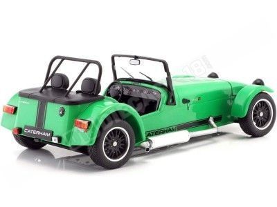 2014 Caterham Seven 275R Verde-Negro 1:18 Solido S1801801 2