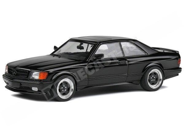 2016 Mercedes-Benz 560 SEC AMG Widebody (C126) Negro 1:43 Solido S4310901