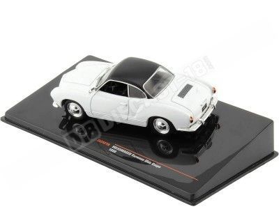 1962 Volkswagen VW Karmann Ghia Coupe Blanco 1:43 IXO Models CLC421N 2