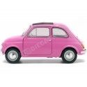 1968 Fiat 500 L Pink 1:18 Solido S1801402