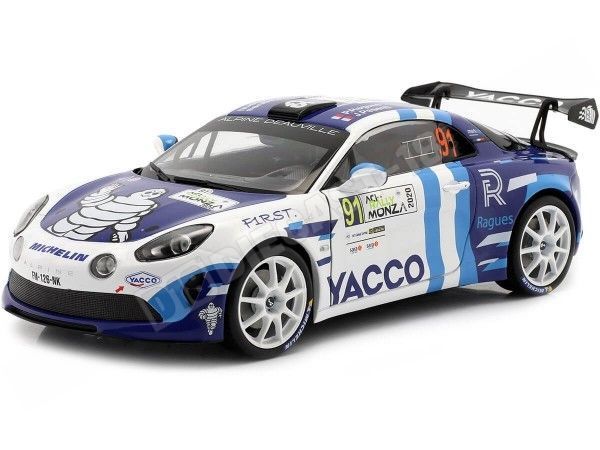 2020 Alpine A110 Rally RGT Nº91 Ganador RGT Rallye Monza 1:18 Solid...