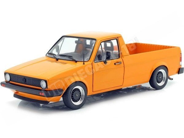 1982 Volkswagen VW Caddy MK1 Custom PickUp Naranja 1:18 Solido S180...