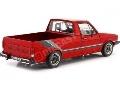 1982 Volkswagen VW Caddy MK1 Custom PickUp Rojo Caramelo 1:18 Solid... 2