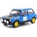 1980 Autobianchi A112 Abarth MK5 "Chardonnet" Azul/Negro 1:18 Solid...