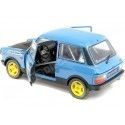 1980 Autobianchi A112 Abarth MK5 "Chardonnet" Azul/Negro 1:18 Solid...