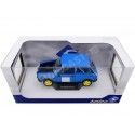 1980 Autobianchi A112 Abarth MK5 "Chardonnet" Azul/Negro 1:18 Solid...