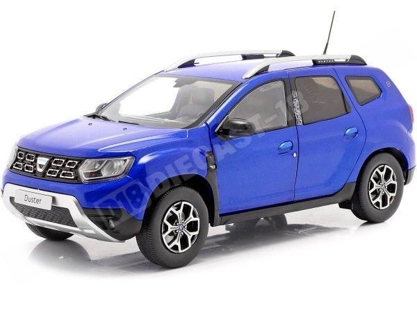 2018 Dacia Duster MK II Azul Cosmos 1:18 Solido S1804604