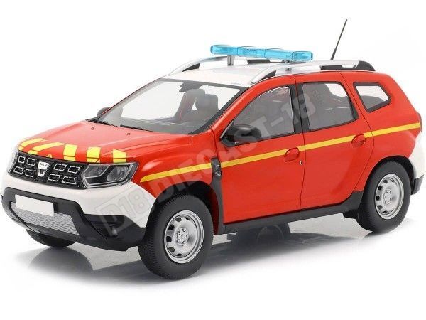 2021 Dacia Duster MK II Pompier/Bomberos 1:18 Solido S1804605