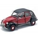 1982 Citroen 2CV6 Charleston Rojo/Negro 1:18 Solido S1805013