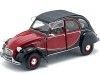 1982 Citroen 2CV6 Charleston Rojo/Negro 1:18 Solido S1805013