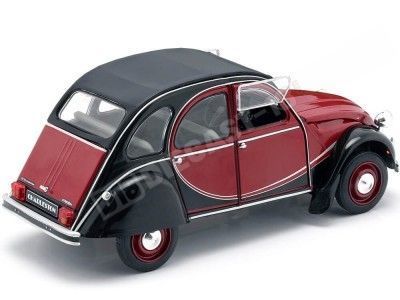 1982 Citroen 2CV6 Charleston Rojo/Negro 1:18 Solido S1805013 2