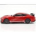 2020 Ford Mustang Shelby GT500 Fast Track Rojo/Blanco 1:18 Solido S...