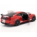 2020 Ford Mustang Shelby GT500 Fast Track Rojo/Blanco 1:18 Solido S...