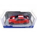 2020 Ford Mustang Shelby GT500 Fast Track Rojo/Blanco 1:18 Solido S...