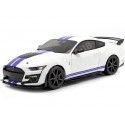 2020 Ford Mustang Shelby GT500 Fast Track Blanco/Azul 1:18 Solido S...