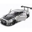 2020 Nissan GT-R (R35) LB-Walk Body Kit 2.0 Gris Perla 1:18 Solido S1805802