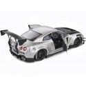 2020 Nissan GT-R (R35) LB-Walk Body Kit 2.0 Gris Perla 1:18 Solido S1805802