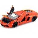 Carsdemetal.es 2011 Lamborghini Aventador LP700-4 Orange 1:24 Welly 24033