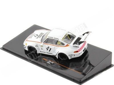 1995 Porsche 911 (993) RWB LBWK Nº41 Blanco 1:43 IXO Models MOC322 2