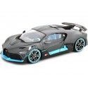 Cochesdemetal.es 2018 Bugatti Divo Dular Deep Grey 1:18 Bburago 11045