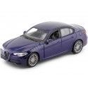 2016 Alfa Romeo Giulia Azul Metalizado 1:24 Bburago 21080