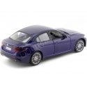 2016 Alfa Romeo Giulia Azul Metalizado 1:24 Bburago 21080