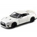 Cochesdemetal.es 2009 Nissan GT-R R35 Blanco Perla 1:24 Bburago 21082