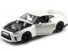 Cochesdemetal.es 2009 Nissan GT-R R35 Blanco Perla 1:24 Bburago 21082