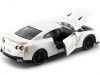 Cochesdemetal.es 2009 Nissan GT-R R35 Blanco Perla 1:24 Bburago 21082