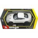 2009 Nissan GT-R R35 Blanco Perla 1:24 Bburago 21082