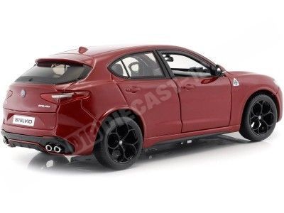 2016 Alfa Romeo Stelvio Rojo 1:24 Bburago 21086 2