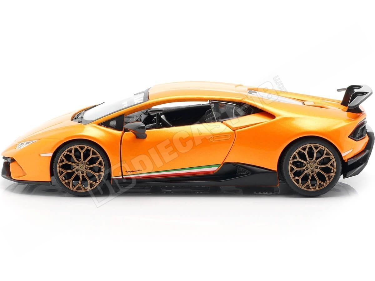 2017 Lamborghini Huracan Performante Orange 1:24 Bburago 21092