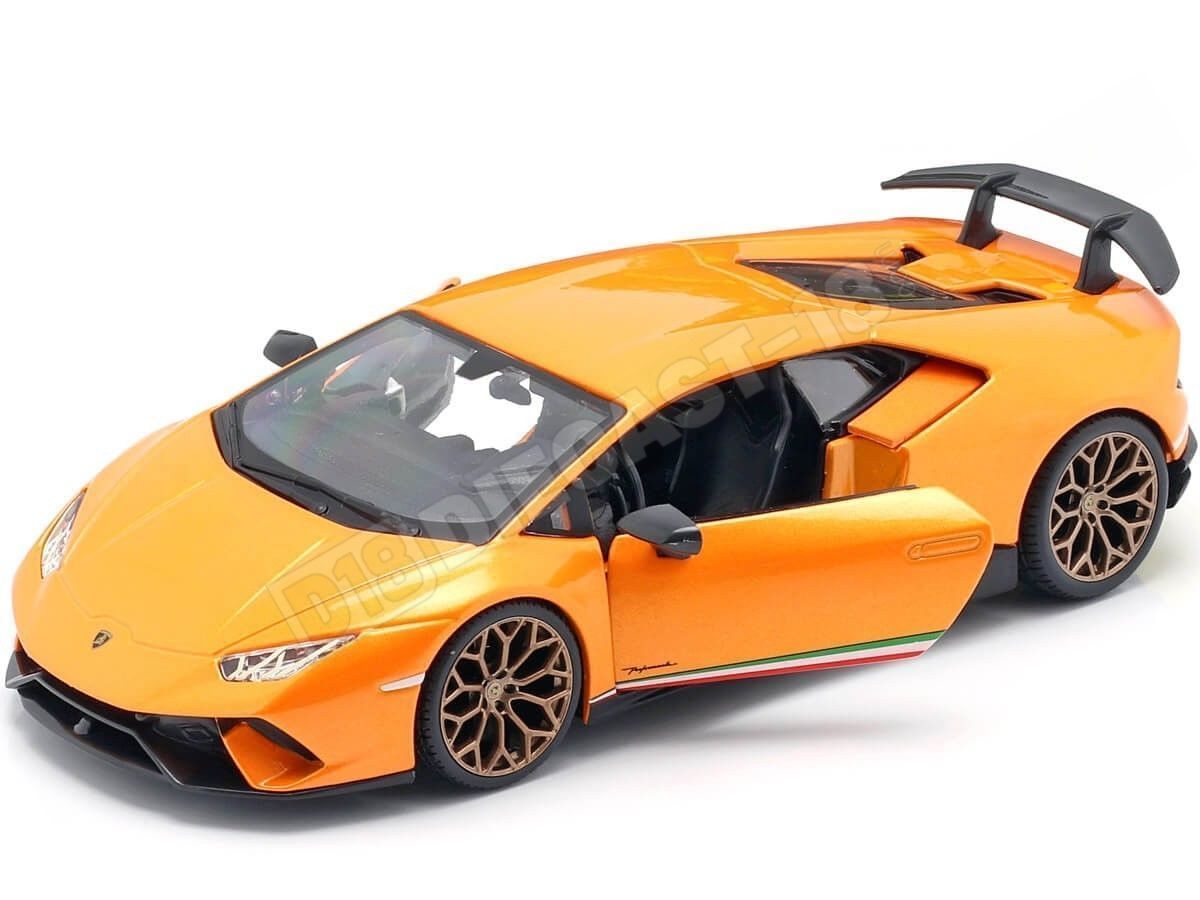 2017 Lamborghini Huracan Performante Orange 1:24 Bburago 21092