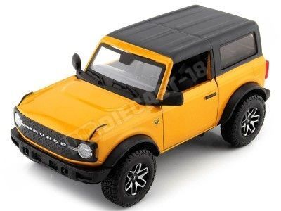 2021 Ford Bronco Badlands Naranja 1:24 Maisto 31530