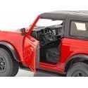 2021 Ford Bronco Wildtrack Rojo/Negro 1:18 Maisto 31456