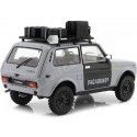 1980 Lada Niva Vlada Con Baca Gris/Negro 1:18 Solido S1807302