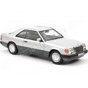 1990 Mercedes-Benz 300 CE-24 Coupé C124 Plateado 1:18 Norev HQ 183880