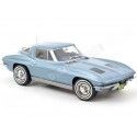 1963 Chevrolet Corvette Sting Ray Azul Claro Metalizado 1:18 Norev ...