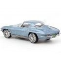 1963 Chevrolet Corvette Sting Ray Azul Claro Metalizado 1:18 Norev ...