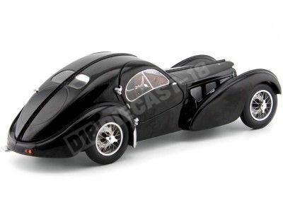 1937 Bugatti Type 57 SC Atlantic Black 1:18 Solido S1802101 2