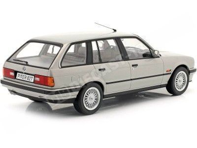 1991 BMW 325i Touring Gris Metalizado 1:18 Norev 183216 2