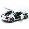 2008 Audi R8 Blanco "Real Madrid" 1:18 Maisto 36143