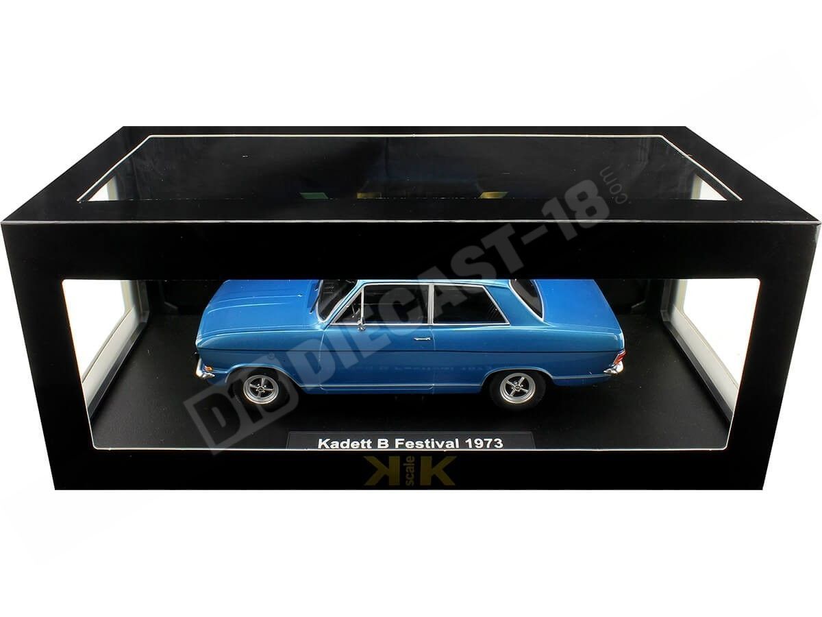 1973 Opel Kadett B Festival Azul Metalizado 1:18 KK-Scale 180644