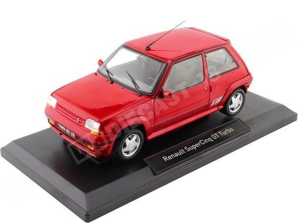Renault R5 Supercinco GT Turbo Rojo Norev 5 gt turbo rojo Renault R5 Supercinco GT Turbo Rojo Norev